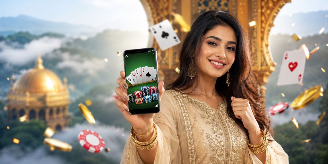 বান্দরবানে ঈদ উৎসবে পোকার গেম উপভোগ করছেন একজন বাংলাদেশি খেলোয়াড়
