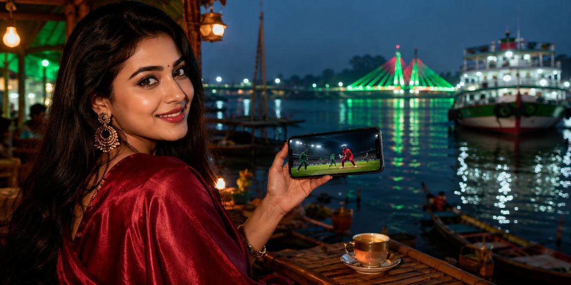 ময়মনসিংহে লাল-সবুজ পোশাকে বাংলাদেশি ক্রিকেট বেটিং উৎসাহী xx88 প্ল্যাটফর্মে